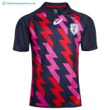 Maillot Rugby Stade Français Paris Domicile 2017 2018 Bleu Pas Cher