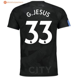 Maillot Manchester City Third G.Jesus 2017 2018 Pas Cher Maillot Manchester City Third G.Jesus 2017 2018 Pas Cher