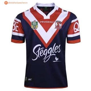 Maillot Rugby Sydney Roosters NRL Domicile 2017 Pas Cher