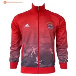 Veste Bayern de Munich 2017 2018 Rouge Gris Pas Cher