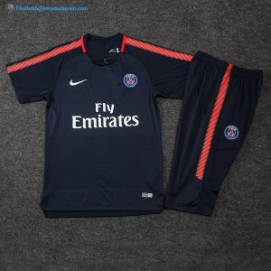 Entrainement Paris Saint Germain Conjunto Completo 2017 2018 Bleu Pas Cher