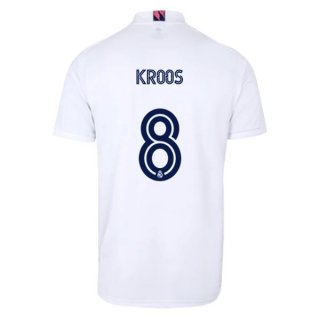 Maillot Real Madrid Domicile NO.8 Kroos 2020 2021 Blanc Pas Cher Maillot Real Madrid Domicile NO.8 Kroos 2020 2021 Blanc Pas Cher