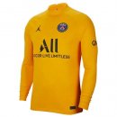 Thailande Maillot Paris Saint Germain Gardien 2021 2022 Jaune Pas Cher