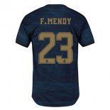 Maillot Real Madrid NO.23 F.Mendy Exterieur 2019 2020 Bleu Pas Cher