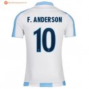 Maillot Lazio Exterieur F.Anderson 2017 2018 Pas Cher