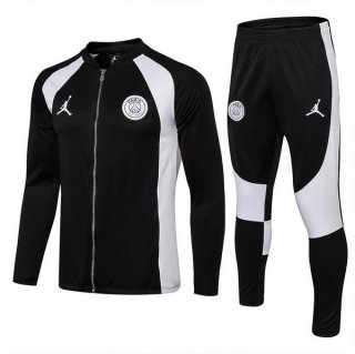 JORDAN Survetement De Laine Enfant Paris Saint Germain 2018 2019 Noir Blanc Noir Pas Cher JORDAN Survetement De Laine Enfant Paris Saint Germain 2018 2019 Noir Blanc Noir Pas Cher