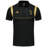 Polo Juventus 2019 2020 Noir Jaune Pas Cher