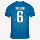 Maillot Juventus NO.6 Khedira Third 2019 2020 Bleu Pas Cher