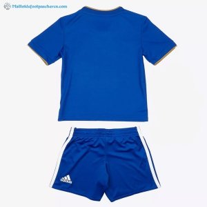 Maillot Leicester City Domicile Enfant 2018 2019 Bleu Pas Cher