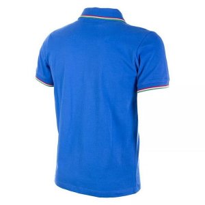 Maillot Italy Copa Domicile Retro 1982 Bleu Pas Cher