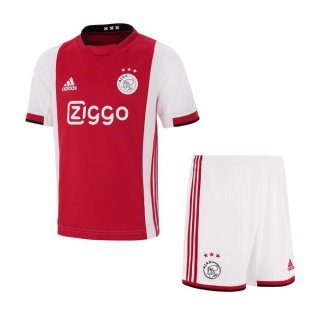 Maillot Ajax Domicile Enfant 2019 2020 Rouge Pas Cher