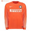 Maillot ML Inter Gardien 2017 2018 Orange Pas Cher