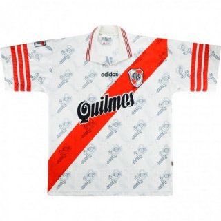 Maillot River Plate Domicile Retro 1996 Blanc Pas Cher