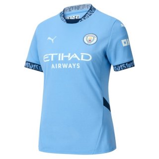 Maillot Manchester City Domicile Femme 2024 2025 Maillot Manchester City Domicile Femme 2024 2025