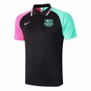 Polo Barcelona 2020 2021 Noir Rose Vert Pas Cher