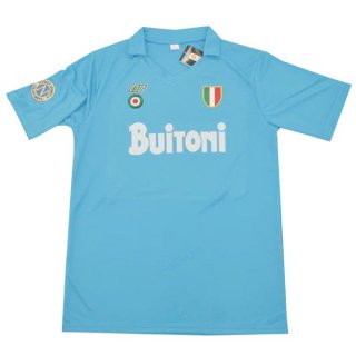 Thailande Maillot Naples Domicile Retro 1987 1988 Bleu Pas Cher Thailande Maillot Naples Domicile Retro 1987 1988 Bleu Pas Cher