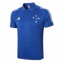 Polo Cruzeiro 2020 2021 Bleu Pas Cher