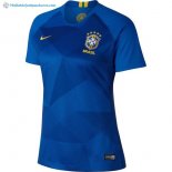 Maillot Brésil Exterieur Femme 2018 Bleu Pas Cher