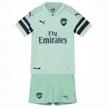 Maillot Arsenal Third Enfant 2018 2019 Vert Pas Cher