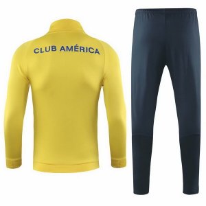 Survetement Club América 2018 2019 Jaune Bleu Pas Cher