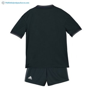 Maillot Real Madrid Exterieur Enfant 2018 2019 Noir Pas Cher