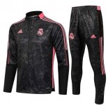 Survetement Real Madrid 2022 Rose Gris