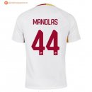 Maillot AS Roma Exterieur Manolas 2017 2018 Pas Cher