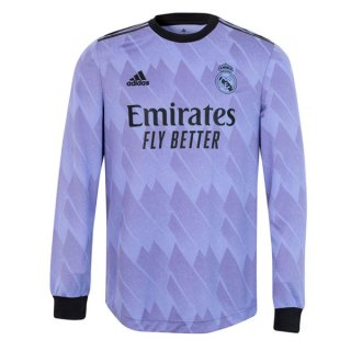 Thailande Maillot Real Madrid Exterieur ML 2022 2023 Thailande Maillot Real Madrid Exterieur ML 2022 2023