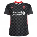 Thailande Maillot Liverpool Third 2020 2021 Noir Pas Cher