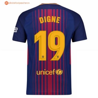 Maillot Barcelona Domicile Digne 2017 2018 Pas Cher