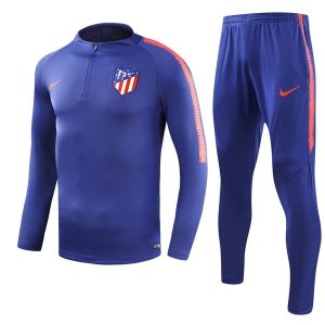 Survetement Atlético de Madrid 2018 2019 Bleu Pas Cher