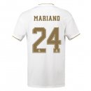 Maillot Real Madrid NO.24 Mariano Domicile 2019 2020 Blanc Pas Cher