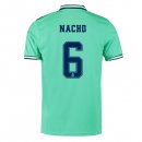 Maillot Real Madrid NO.6 Nacho Third 2019 2020 Vert Pas Cher