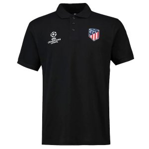 Polo Atlético de Madrid 2019 2020 Noir Pas Cher