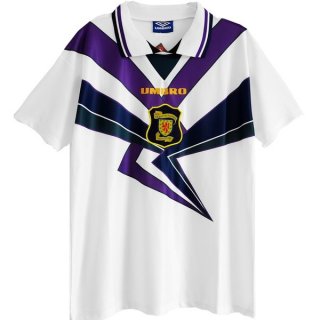 Thailande Maillot Écosse Exterieur Retro 1994 1996 Blanc Thailande Maillot Écosse Exterieur Retro 1994 1996 Blanc