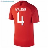 Maillot Angleterre Exterieur Walker 2018 Rouge Pas Cher