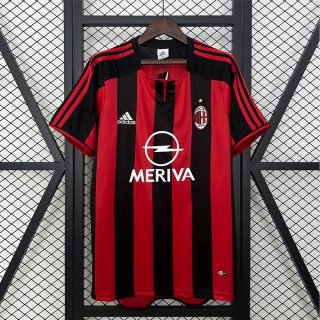 Thailande Maillot AC Milan Domicile Retro 2003-2004 Thailande Maillot AC Milan Domicile Retro 2003-2004