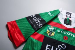 Maillot Rabbitohs 2018 Vert Pas Cher