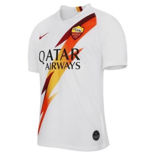 Maillot AS Roma Exterieur 2019 2020 Blanc Pas Cher