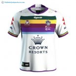 Maillot Rugby Melbourne Storm Testimonial 2018 Blanc Pas Cher