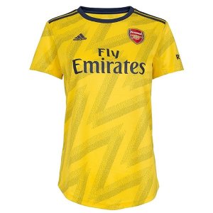 Maillot Arsenal Exterieur Femme 2019 2020 Jaune Pas Cher