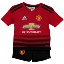 Maillot Manchester United Domicile Enfant 2018 2019 Rouge Pas Cher