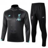 Survetement Liverpool 2019 2020 Gris Marine Pas Cher