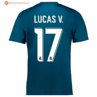 Maillot Real Madrid Third Lucas V. 2017 2018 Pas Cher Maillot Real Madrid Third Lucas V. 2017 2018 Pas Cher