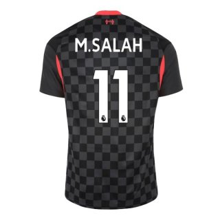 Maillot Liverpool NO.11 M.Salah Third 2020 2021 Noir Pas Cher Maillot Liverpool NO.11 M.Salah Third 2020 2021 Noir Pas Cher