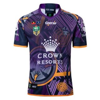 Maillot Melbourne Storm Edición Conmemorativa 2018 Purpura Pas Cher