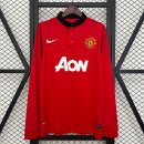 Thailande Maillot M-U Domicile ML Retro 2013-2014