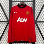 Thailande Maillot M-U Domicile ML Retro 2013-2014