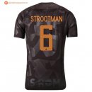 Maillot AS Roma Third Strootman 2017 2018 Pas Cher