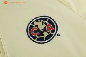 Survetement Club América 2017 2018 Jaune Pas Cher